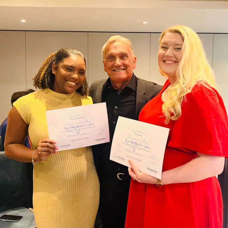 United Teaching alum named a finalist for Outstanding New Teacher of the Year at the National Pearson Teaching Awards.